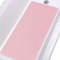 OTHWAY Bathtub Mat Non Slip, Extra Long Rubber Bath Mat for Tub, Machine Washable Shower Anti Slip Mat with 332 Strong Suction Cups (Pink, 36" x 17")