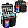 Dorm Room Essentials for Guys Girls, Mesh Shower Caddy Portable, Large Capacity Toiletry Shower Bag with Hanging Hook for Full-Sized Bottles, Multi-Pocket Organizer for College Gym Camping Travel
