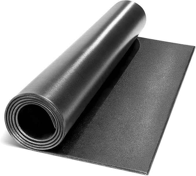 Marcy Fitness Equipment Mat and Floor Protector Compatible for Treadmills, Elliptical, Exercise Bikes, Stationary Cycles and Accessories