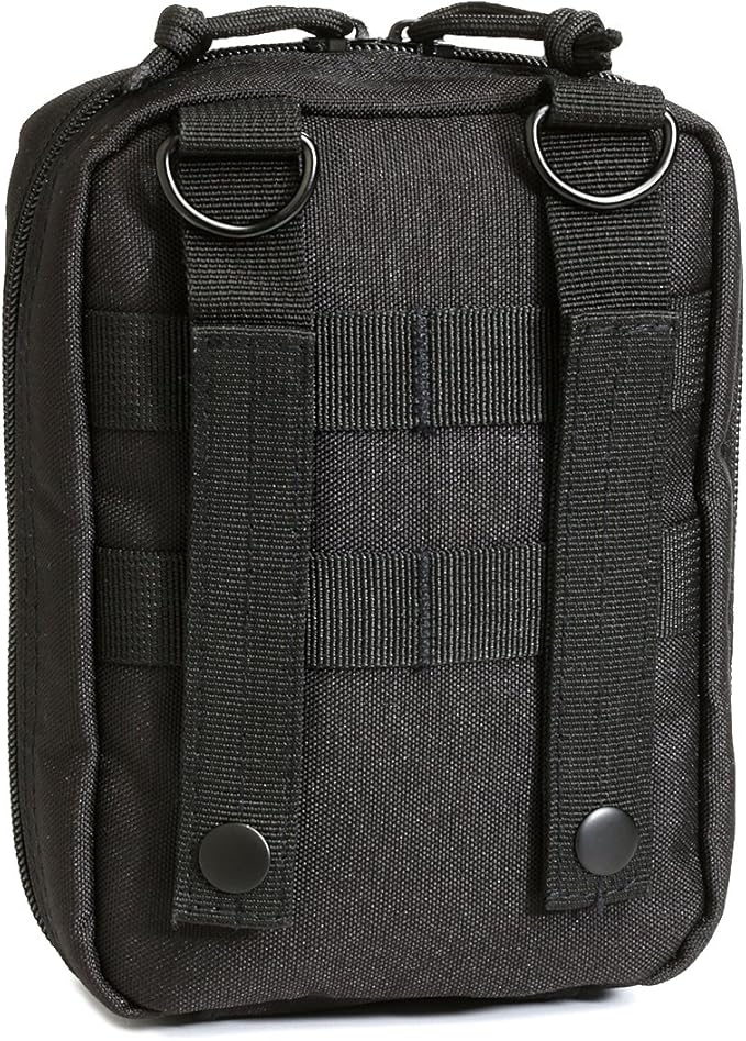 Orca Tactical First Aid Molle Pouch - Heavy Duty IFAK Pouch - Empty Medical Pouch Ideal for Military Use EMTs Law Enforcement Camping and Hiking - Med Pouch for Optimal Organization