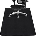 Sycoodeal Office Chair Mat for Hardwood Floor,Office Computer Gaming Chair Mat for Tile Floor,Large Floor Protector Rug,Anti-Slip,Easy to Clean,Black(40"x55")