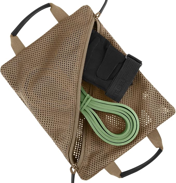 PETAC GEAR Tactical Storage Mesh Pouch Set,Insert Modular Utility Admin Pockets,Travel Organizer EDC Bag