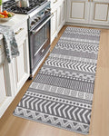 LUMI Anti Fatigue Kitchen Cushioned Mat for Floor, Padded Waterproof Runner for Standing, Stain Resistant Comfort Rugs for Home, Sink, Laundry, 24x59