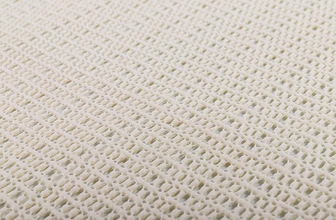 Camco Slip Stop Liner - Prevents Slipping and Sliding in RVs & Camper Kitchen Shelves and Drawers | Great for Toolboxes, Rugs, & More |Durable, Washable Material | 1' x 12' Roll - Cream (43277)