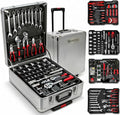 899/52pcs Professional Tool Set, Multi-functional Toolbox, Portable Design, For Home And Car Repair, A Tool Set For Enthusiasts And Professionals, A Gift For Friends, Local Shipping (899PCS Silver)