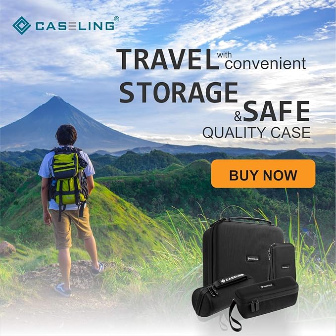 Caseling Hard Case Compatible with Franklin Sensors ProSensor M210 - Protective EVA Travel Storage Bag for Precision Stud Finders & Wall Scanners