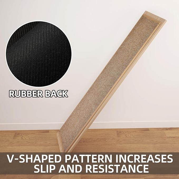 SUMLANS Kitchen Mat 1 PCS, Cushioned Non Slip Rugs for Kitchen Floor, Absorbent Runner Comfort Standing Mats Washable for Kitchen, Office, Home (Brown, 17.3"x47")