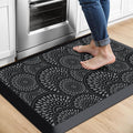 Mattitude 4/5 Inch Kitchen Mat, 20x32in Heavy Duty Ergonomic Comfort Foam Standing Desk Mat, Waterproof Non-Slip Standing Mats and Rugs for Kitchen, Office, Black