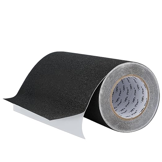 Mr. Pen- Anti Slip Traction Tape, 12" x 30', Abrasive Adhesive for Stairs, Tread Steps, Ramps, Porches, Ladders & Decks, Waterproof Non-Skid Grip Tape for Indoor/Outdoor Use