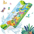 SHUCHING Baby Dinosaur Bath Mat for Tub Non Slip-40 X 16 Inch, Bathtub Mat Non Slip for Kids Baby, Toddler Long Shower Mat for Bathroom Mold Free, Machine Washable