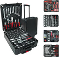 899/52pcs Professional Tool Set, Multi-functional Toolbox, Portable Design, For Home And Car Repair, A Tool Set For Enthusiasts And Professionals, A Gift For Friends, Local Shipping (899PCS Black)