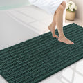 Smiry Bathroom Rugs Mat 59x20, Extra Soft Absorbent Chenille Bath Rugs, Non Slip Rubber Backing Machine Washable Quick Dry Bath Mats for Bathroom Floor, Tub, Shower, Home Decor Accessories, Green