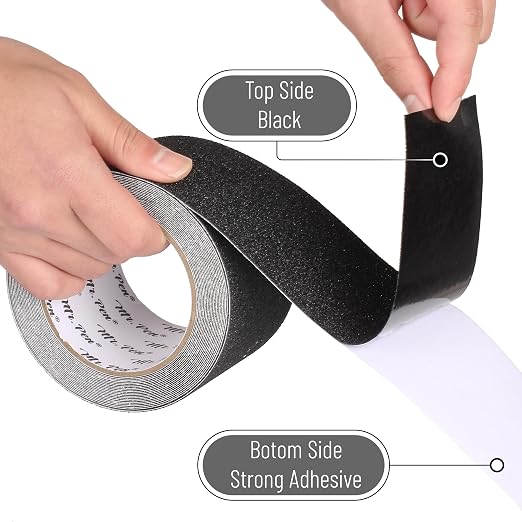 Mr. Pen- Grip Tape, 3 Inch, 23 Feet, Anti Slip, Black, Waterproof, Stair Tread
