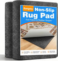 Songrey Non Slip Rug Pad Gripper 8x11 Ft, Thick Felt Fabric with Anti Skid Backing, Carpet Pad for Hardwood Floors, Keep Area Rugs in Place and Safe