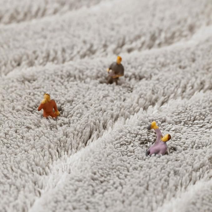 MINIDEAR Bathroom Rugs 47x20 Tan - Thick Memory Foam Bath Mat, Ultra Soft & Plush Fluffy, Non-Slip, Quick Dry, Absorbent Washable Floor Microfiber Mat for Tub, Home Decor Accessories