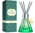 Azulfra Reed Diffuser Set, Fresh Scented Diffuser for Home, Home Fragrance Scent Essential Oil Stick Diffuser for Room Shelf Decor, 3.4 oz