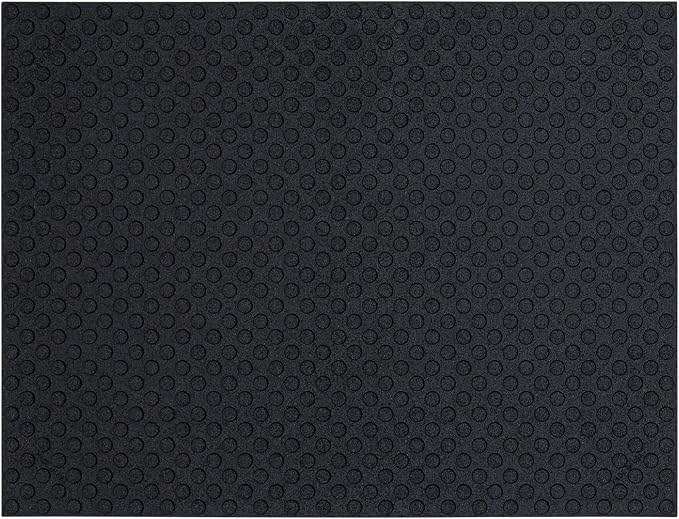 Mohawk Home Heavy Duty Rubber Stall Mat - Gym Floor- Under Dog Crate - All Purpose Utility 2'x2' - 1/2" Thick (Pack of 4)