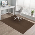 Office Chair Mat for Hardwood Floor 40x48 Inch, Non-Slip Rolling Chair Mat, Flat Lay Floor Protector for Wood Tile Laminate, Anti-Slip Sound Absorbing(Coffee)