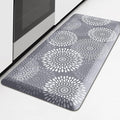 LuxStep Kitchen Mat Waterproof Kitchen Rugs for Floor Cushioned Anti-Fatigue Mat Non-Slip Standing Desk Mat Comfort Floor Mats for House Sink Office 20" x 39"-4/5 Inch Grey