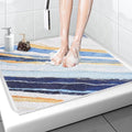 Shower Mat Non Slip: 36x36 Inch Soft and Comfortable Large Shower Mat, PVC Loofah Massage Showe Mats for Inside Shower, Anti Slip Mat for Shower, Tub, Floor, Bathroom, Kitchen, Hotel, Quick Drying