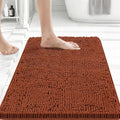 Bcoimo Bathroom Rugs 24x17, Bath Mats for Bathroom Non Slip with Rubber Backing,High Absorbent Microfiber Bath Rugs Quick Drying, Machine Washable, Durable Decor