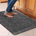 KMAT Kitchen Mat Cushioned Anti-Fatigue Floor Mat Waterproof Non-Slip Standing Mat Ergonomic Comfort Floor Mat Rug for Home,Office,Sink,Laundry,Desk 30"(L) x 20"(W),Grey