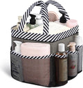Attmu Mesh Shower Caddy Portable for College Dorm Room Camping Essentials, Shower Caddy Dorm with 9-Pockets, Large Capacity Hanging Basket Bathroom Bag for Toiletry, Swimming, Gym, Camp, Beach