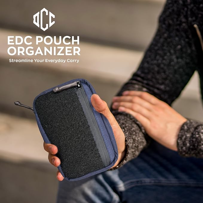 DAILYCARRYCO EDC Pouch Organizer - Everyday Carry Tool Pouch with Multiple Pouches, Essential EDC Gear