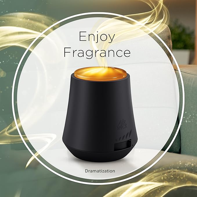 Air Wick Essential Mist Starter Kit, Diffuser + 1 Refill, Lavender and Almond Blossom, Air Freshener, Essential Oils