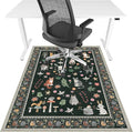 Office Chair Mat for Hardwood Floor & Tile Floor,36"x48"Heavy Duty Desk Chair Mat for Hard Floors, Under Desk Rug for Rolling Computer Chair,Anti Slip,Low Pile Carpet Floor-Colorful Animals