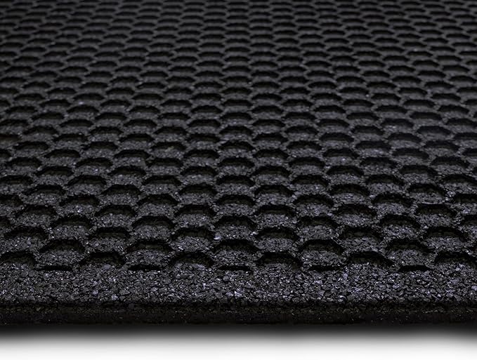 Mohawk Home Indoor Outdoor 2' 11" x 3' 10" Heavy Duty Rubber Floor Mat Anti Slip Restaurant Kitchen for Garage Garden Industrial Pool Entrance Bar Wet Area