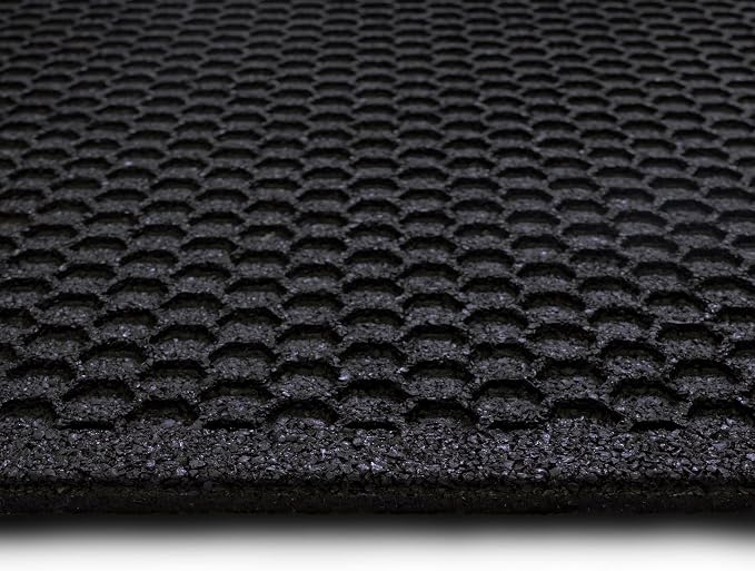 Mohawk Home Indoor Outdoor 2' 11" x 3' 10" Heavy Duty Rubber Floor Mat Anti Slip Restaurant Kitchen for Garage Garden Industrial Pool Entrance Bar Wet Area