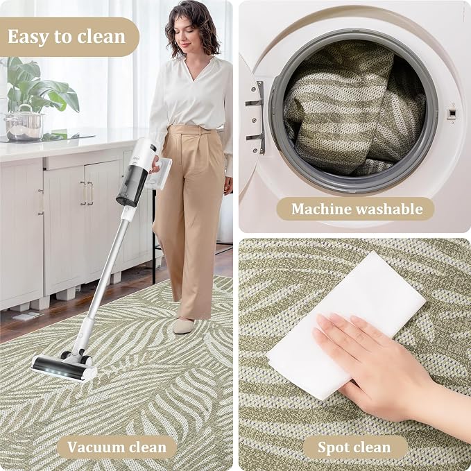 Office Chair Mat for Hardwood Floor, 60"x45" Easy Glide Computer Desk Mat Protector for Rolling Chair Under Desk Rug Nonslip Backing, Machine Wash, (Modern)