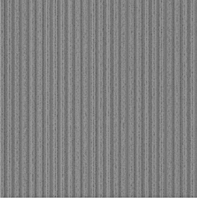 Ottomanson 3'11" x 39' Hallway Runner with Scraper Pile - Extra Durable Non-Slip Rug Mat for Indoor & Outdoor Use - Ideal for Kitchen, Entryway & Garage - High-Traffic Carpet, Gray