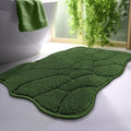 BSICPRO Large Bathroom Rugs, 24X36 Inches Bath Mats Non Slip, Soft Absorbent Microfiber Bath Rugs, Quick Dry Bathroom for Shower Floor, Machine Washable (Forest Green)