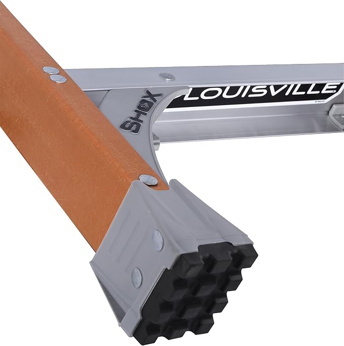 Louisville Ladder 4-Foot Fiberglass Step Ladder, 300-Pound Load Capacity, Type IA, FS1504