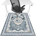 Office Chair Mat for Hardwood Floor & Tile Floor,36"X 48" Heavy Duty Desk Chair Mat for Hard Floors, Under Desk Rug for Rolling Computer Chair,Anti Slip,Low Pile Carpet Floor Protector-Square
