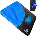 SelectSoma Double-Thick Gel Seat Cushion for Long Sitting Pressure Relief for Back, Sciatica, Coccyx, Tailbone Pain - Cushion for Airplane Travel, Office Chair, Wheelchair, Car & Truck - Egg Seat Pad