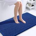 OLANLY Large Bathroom Rugs 40x24, Extra Soft Absorbent Chenille Bath Rugs, Rubber Backing Quick Dry, Machine Washable Bath Mats for Bathroom Floor, Tub and Shower, Home Decor Accessories, Royal Blue