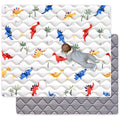 Odorless Premium Foam Baby Play Mat 79" x 71", Soft Microfiber Fabric Crawling Mat for Floor- Comfortable and Hypoallergenic, Non-Slip Cushioned Floor Playpen mat for Infants,Babies,Toddlers