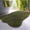 BSICPRO Large Bathroom Rugs, 24X36 Inches Bath Mats for Bath Non Slip, Soft Absorbent Microfiber Bath Rugs, Quick Dry Bathroom for Shower Floor, Machine Washable (Olive Green)
