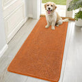 OLANLY Dog Door Mat for Muddy Paws 70x35, Absorbs Moisture and Dirt, Absorbent Non-Slip Washable Doormat, Quick Dry Chenille Mud Mat for Dogs, Entry Indoor Entryway Carpet for Inside Floor, Clay