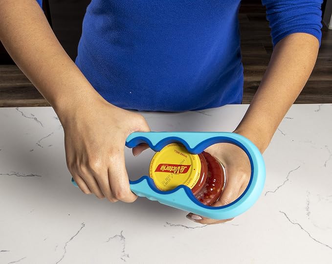 Evriholder Easi-Twist 2pk, Easy Grip Jar Openers, Pack of 2, Colors May Vary