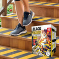 Black and Yellow Non Slip Strips for Steps 30" x 6" 15-Pack Outdoor Stair Treads - Waterproof Anti Slip Grip Tape for Safety Walk - Strong Adhesive Caution Tape for Floor and Ramps by Thunder Grip