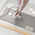 Asvin Soft Textured Bath, Shower, Tub Mat, 47x16 Inch, Phthalate Free, Non Slip Comfort Bathtub Mats with Drain, PVC Loofah Bathroom Mats for Wet Areas, Quick Drying