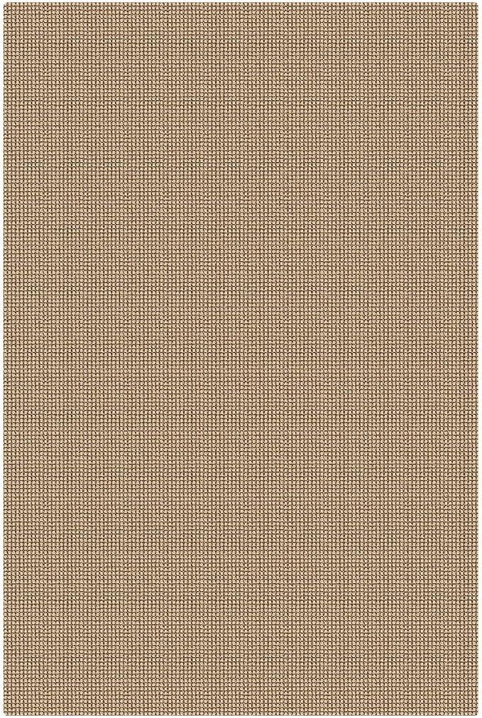 KOZYFLY Washable Area Rug 4x6 ft Non Slip Rubber Backed Living Room Rugs Braided Woven Cotton Kitchen Rugs Indoor Entryway Rug Floor Carpet for Dining Living Room Bedroom, Orange Beige/Tan/Brown