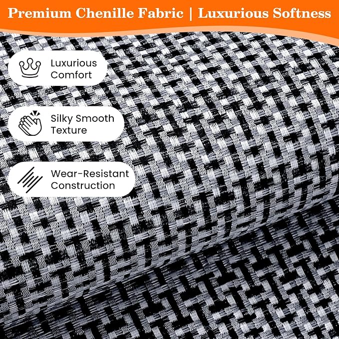 StepRite Kitchen Rugs, Kitchen Mat for Floor, 47"x20" Non-Slip Machine-Washable Commercial Floor Mat, Absorbent Heavy-Duty Rug for Office & Home, Sink Standing Mat, Entryway Carpet, Navy Blue