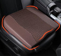 Lofty Aim Car Seat Cushion, Comfort Memory Foam Car Cushions for Driving - Sciatica & Lower Back Pain Relief, Driver Seat Pillow for Auto, Office Chair, Wheelchair - 4D Mesh Brown