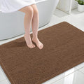 OLANLY Large Bathroom Rugs 44x32, Extra Soft Absorbent Chenille Bath Rugs, Rubber Backing Quick Dry, Machine Washable Bath Mats for Bathroom Floor, Tub and Shower, Home Decor Accessories, Mocha