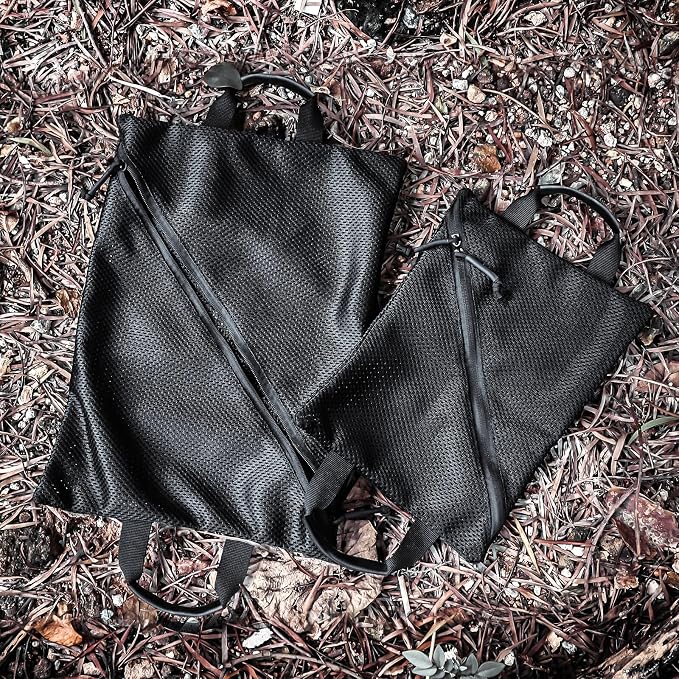 PETAC GEAR Tactical Storage Mesh Pouch Set,Insert Modular Utility Admin Pockets,Travel Organizer EDC Bag